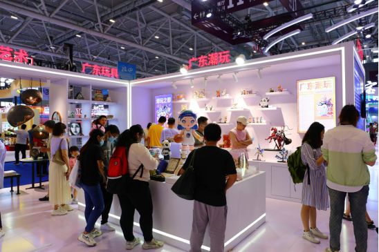 動漫開發(fā)引領(lǐng)潮流，第十九屆深圳文博會廣東館亮點(diǎn)紛呈人氣高漲